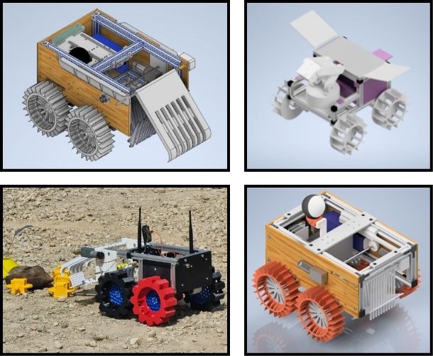 All rover designs + RAL Space