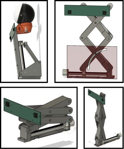 Camera arm mechanisms